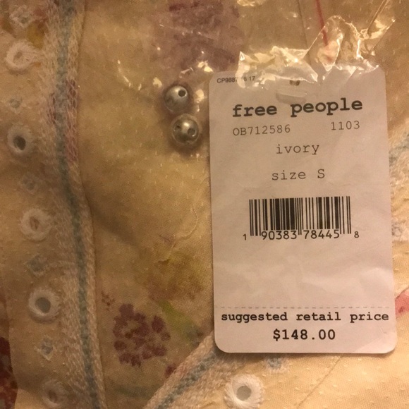 ⭐FINAL SALE!⭐ Free People Boogie All Night Blouse - Picture 8 of 8